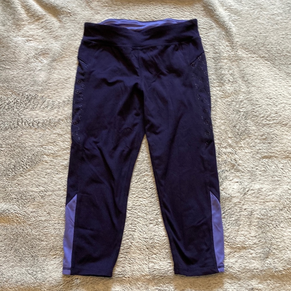 Purple athletic pants